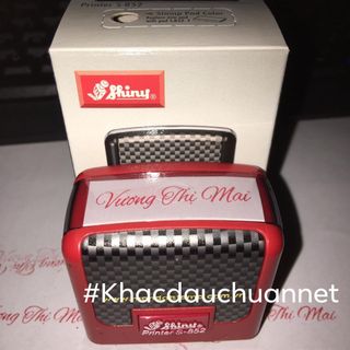 Khắc dấu tên dấu chức danh
