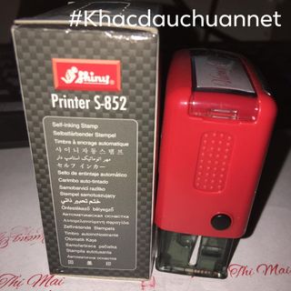 Khắc dấu tên dấu chức danh