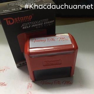 Khắc dấu tên chức danh