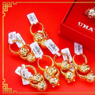 Nhẫn thời trang vàng xi mạ 24k