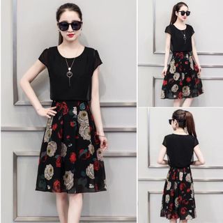 Đầm voan 2 lớp mỏng nhẹ