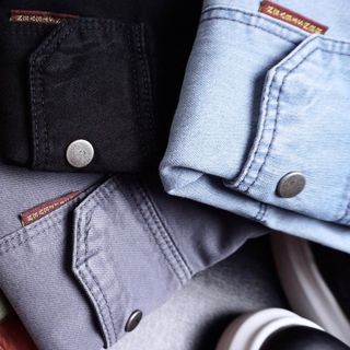 Sơ mi Denim Ben Steven