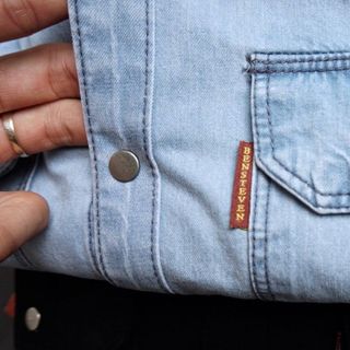 Sơ mi Denim Ben Steven