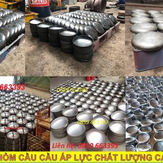 chỏm cầu thép DN200A