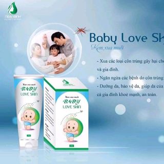 Kem xua muỗi baby love skin