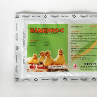 Hamenro-C gói 100g - Kháng sinh cho gà vịt ngan