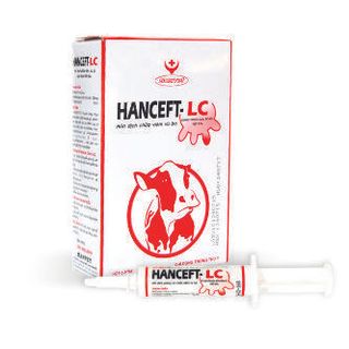 Hanceft-LC Hỗn dịch bơm vú bò trị viêm vú bò giai đoạn tiết sữa