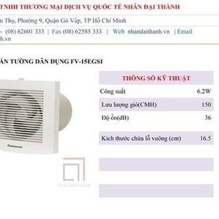 Quạt hút gắn tường dân dụng FV-10EGK
