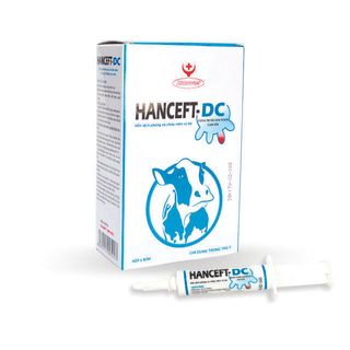 Hanceft - Hỗn dịch bơm vú bò trị viêm vú bò giai đoạn cạn sữa