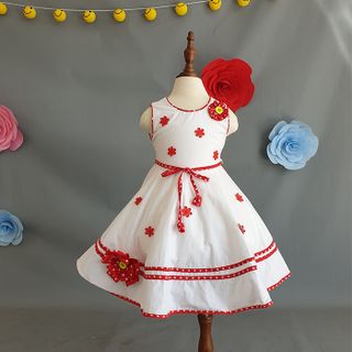 C02 – ĐẦM COTTON HOA NỔI