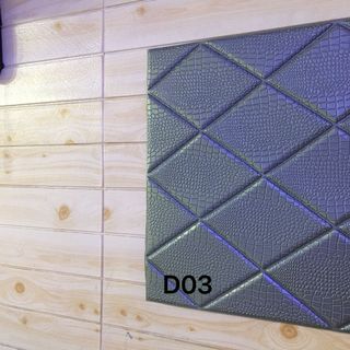 XỐP GIẢ DA CÁ SẤU 3D MÀU XÁM