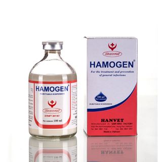 Hamogen Hỗn dịch tiêm Chữa nhiễm khuẩn