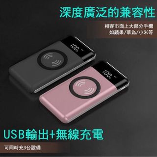 Pin sạc dự phòng không dây Qi W-M9Q