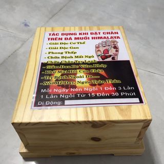 ĐÁ MUỐI HIMALAYA - 2 cục mặt phẳng