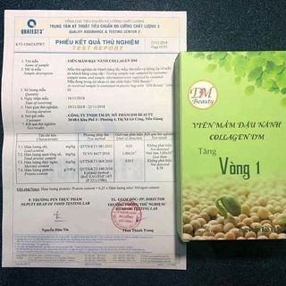 Viên Mầm Đậu Nành COLLAGEN DM Beauty Tăng vòng 1 giá sỉ