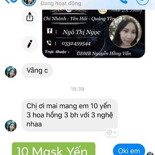 Mask Yến Collagen DM Beauty