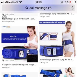 Đai massage giảm béo X5 giúp bạn có một vòng eo lí tưởng - Xưởng cung cấp cho mọi nhà bán hàng trên toàn quốc