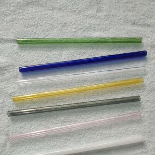 Ống hút thuỷ tinh màu size 8 x 200mm