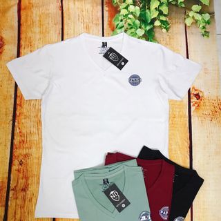 Áo thun cổ tròn cotton 4 chiều
