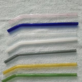 Ống hút thuỷ tinh màu size 8 x 200mm