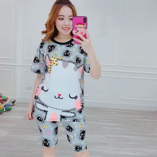 Set bộ mặc ngủ mặc nhà Bộ ngố cao cấp