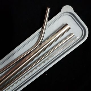 Ống hút inox size 215 x 12mm