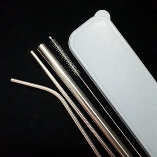 Ống hút inox size 215 x 12mm