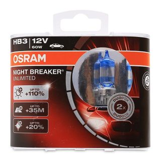 Phân phối bóng đèn ô tô Osram H1 H4 H7H11HB3HB4 Night Breaker Unlimited giá rẻ nhất