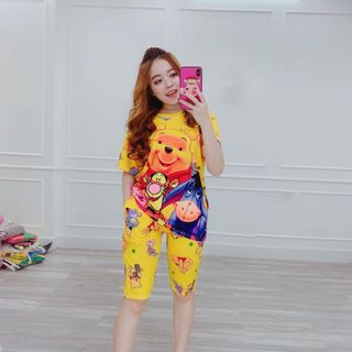 Bộ ngố cao cấp hình gấu vàng