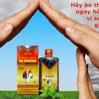 Nước Súc Miệng Cai Thuốc Lá-NO SMOKING-Xuân Vinh