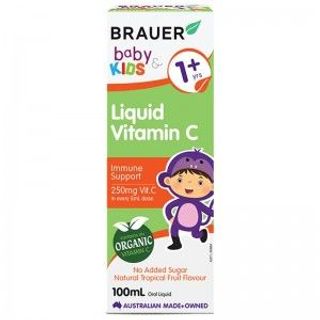 Brauer Baby Kids Liquid Vitamin C Cho Bé Trên 1 Tuổi - 100ml