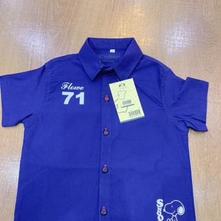 ÁO SƠ MI TRẺ EM MẪU SNOOPY