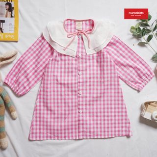 VÁY BABY DOLL PHỐI CỔ DÂY NƠ