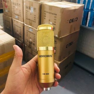 Mic thu âm BM900 woaichang L2 hộp mic 4 khay