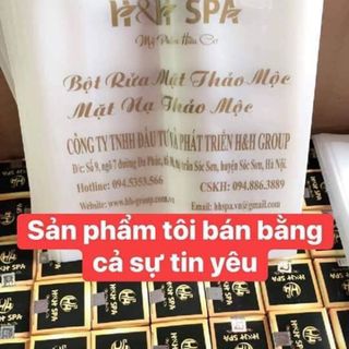 NPP Bột rửa mặt thảo mộc HH SPA