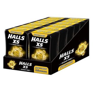 Lốc 12 Hộp Kẹo Ngậm Không Đường HALL XS Hương Bạc Hà 15g/Hộp