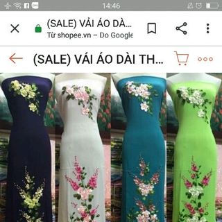 ÁO DÀI THÊU RIBANG