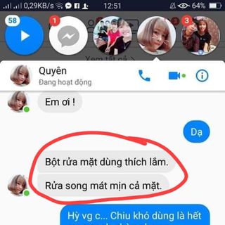 Bột rửa mặt