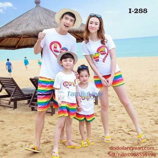 Áo gia đình áo thun gia đình áo in hình áo cặp