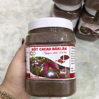 BỘT CACAO NGUYÊN CHẤT ĐẮK LẮK HỦ 500G