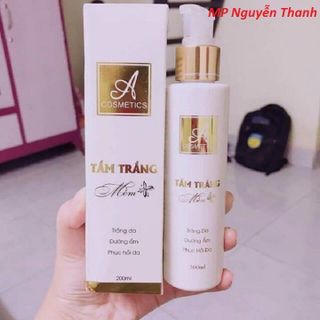 Tắm trắng mềm chữ A cosmetics giúp làm trắng da