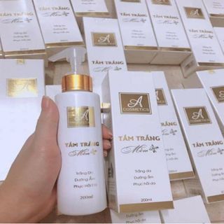 Tắm trắng mềm chữ A cosmetics giúp làm trắng da