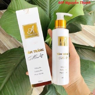 Tắm trắng mềm chữ A cosmetics giúp làm trắng da