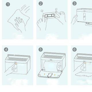 Ecoco Hộp Đựng Giấy Vệ Sinh Chữ Nhật Có Khay Để Điện Thoại