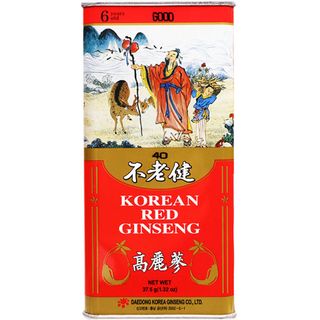 HỒNG SÂM CỦ KHÔ DAEDONG HÀN QUỐC HỘP THIẾC  375GR