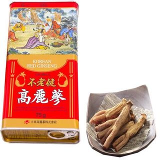 HỒNG SÂM CỦ KHÔ DAEDONG HÀN QUỐC HỘP THIẾC  375GR