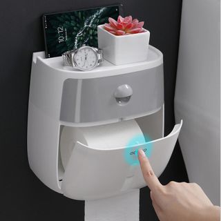 Ecoco Hộp Đựng Giấy Vệ Sinh 2 Tầng