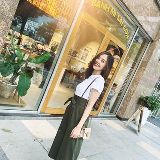 Set quần xếp ly áo thun hình chụp thật - gia công và bán sỉ