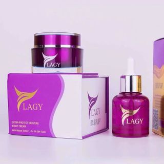 Combo bộ 2 sản phẩm YLAGY kem face và Serum tảo non