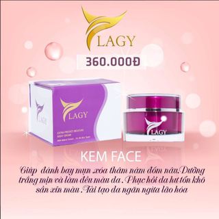 Combo bộ 2 sản phẩm YLAGY kem face và Serum tảo non